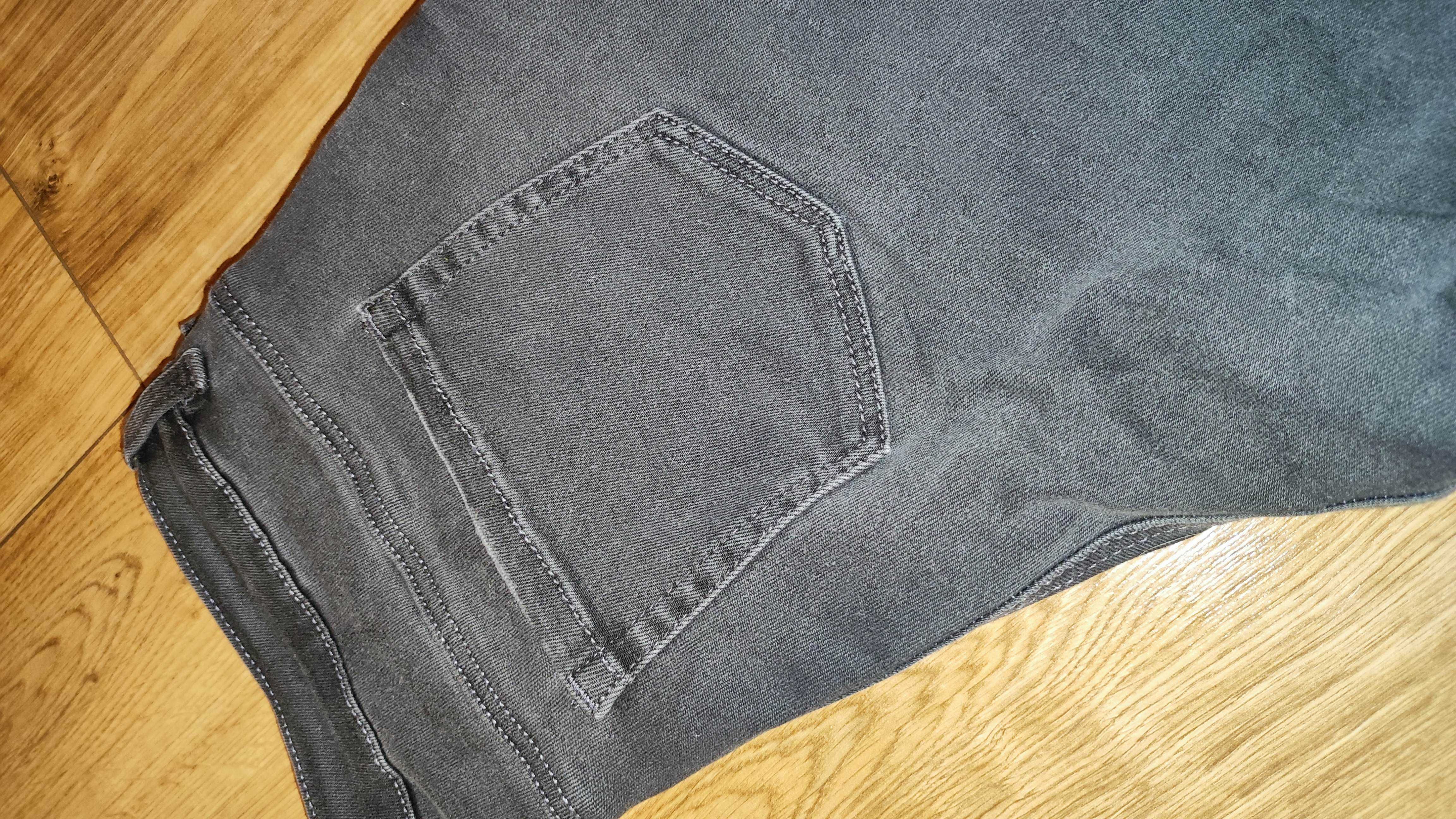 TomTailor spodnie jeans czarne roz 38/40