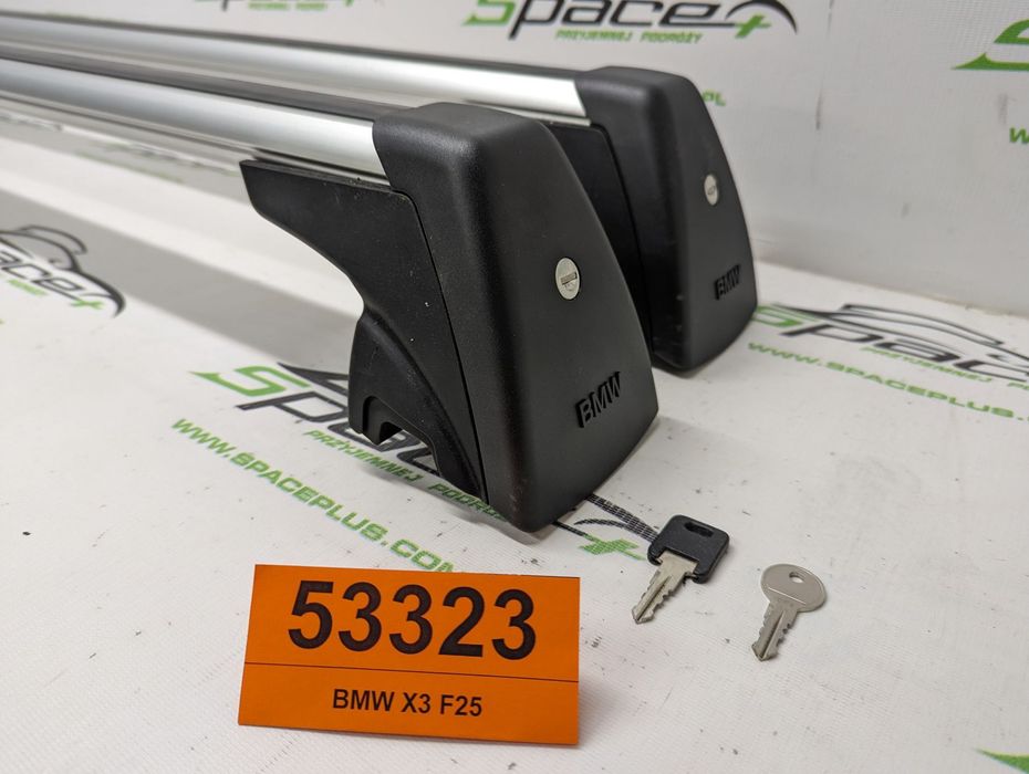 Bagażnik dachowy bazowy belki poprzeczki BMW X3 F25