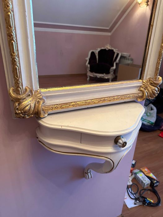 Przepiękne lustro Rokoko - oryginał