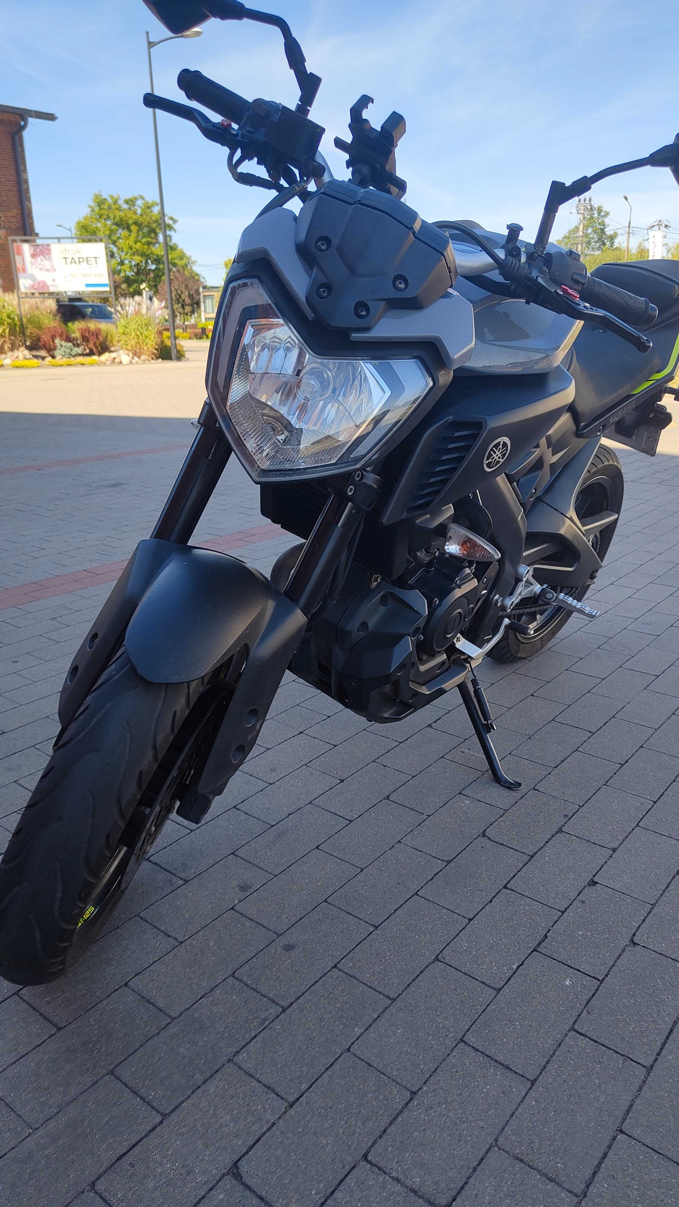 Yamaha MT 125, 2016r
