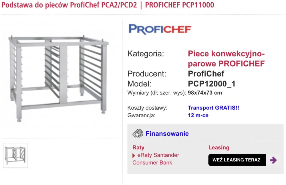 Piec konwekcyjno-parowy elektryczny ProfiChef Alpha 7 GN 1/1