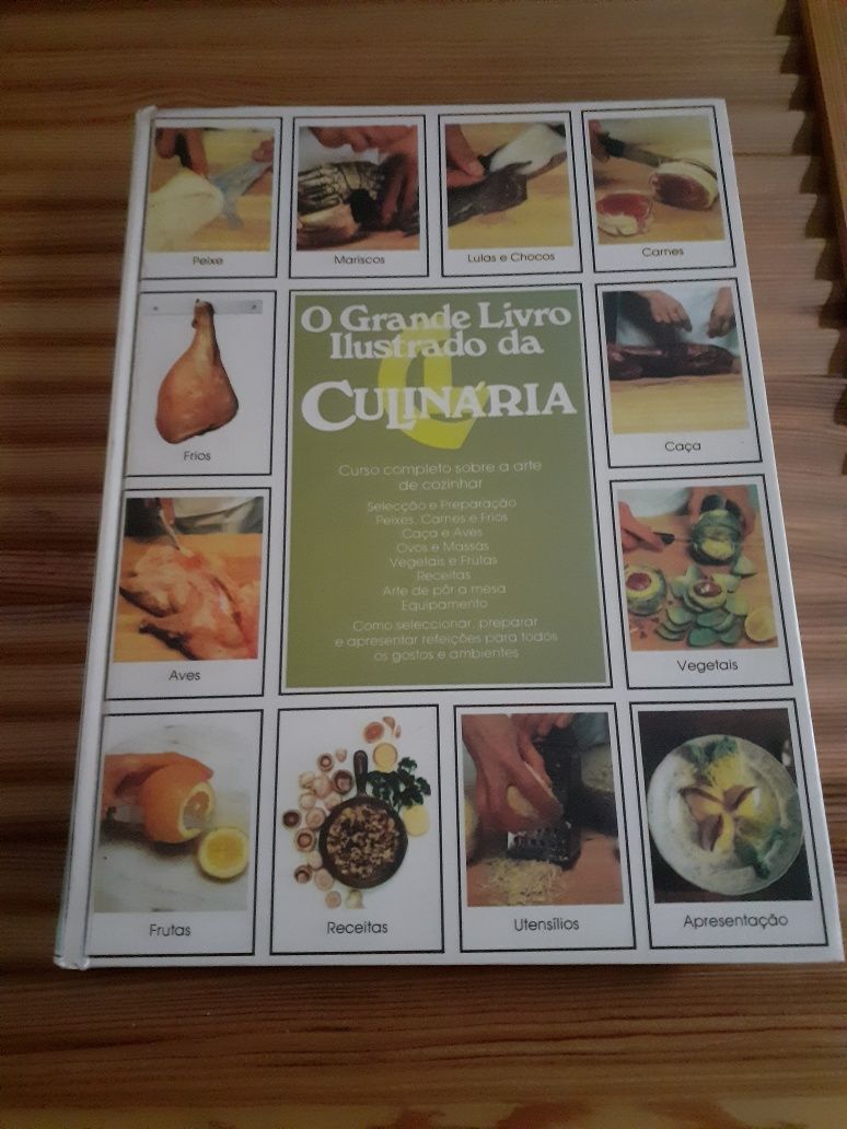 O grande livro da culinária  Círculo de leitores