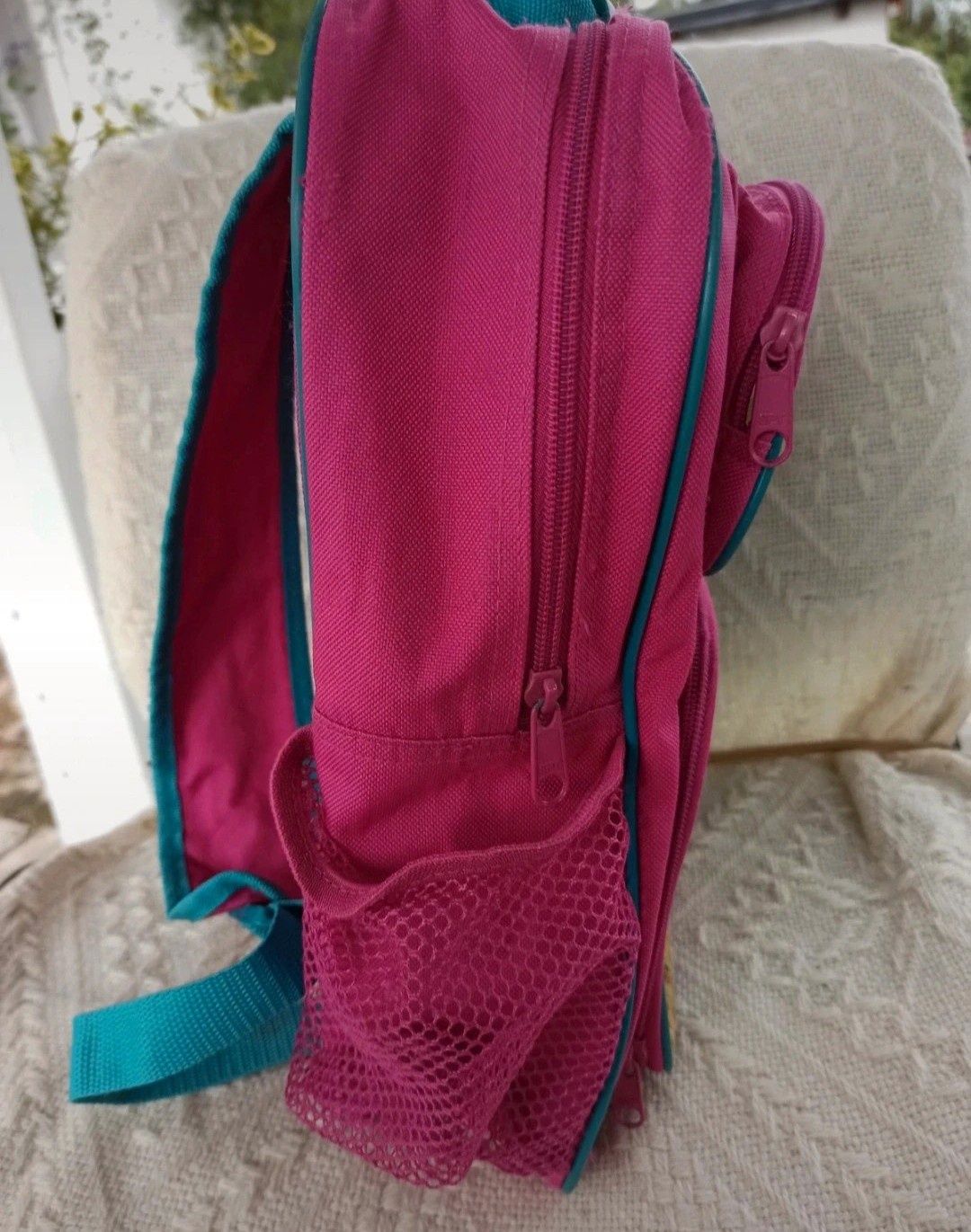Różowy szkolny plecak dla dziewczynki
