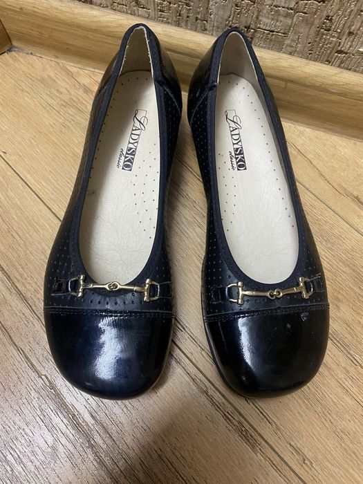 Ladysko шкіряні туфлі р 36,5-37