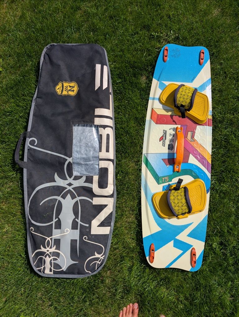 Deska kompletna kite 134x41cm T5 Nobile z pokrowcem. Kiteboarding