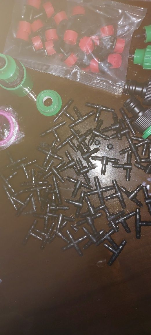 Material para sistemas de rega em jardinagem