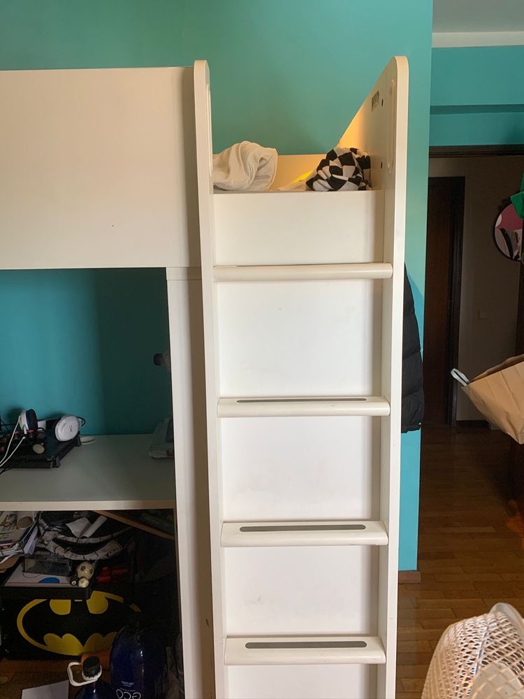 Cama Alta Ikea Solteiro