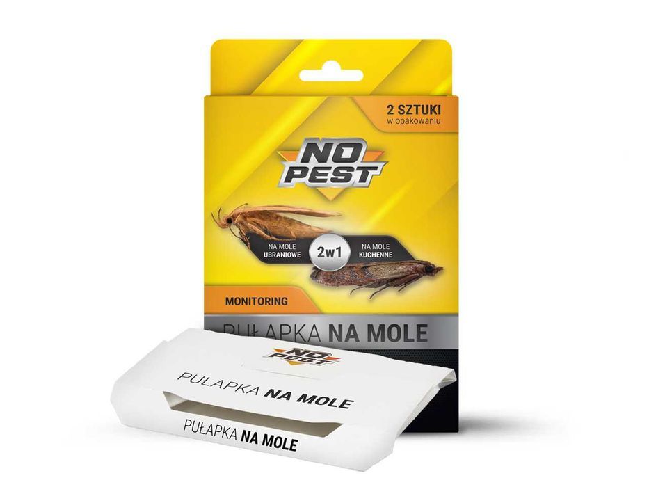 Pułapka na mole spożywcze i odzieżowe 2w1 No Pest