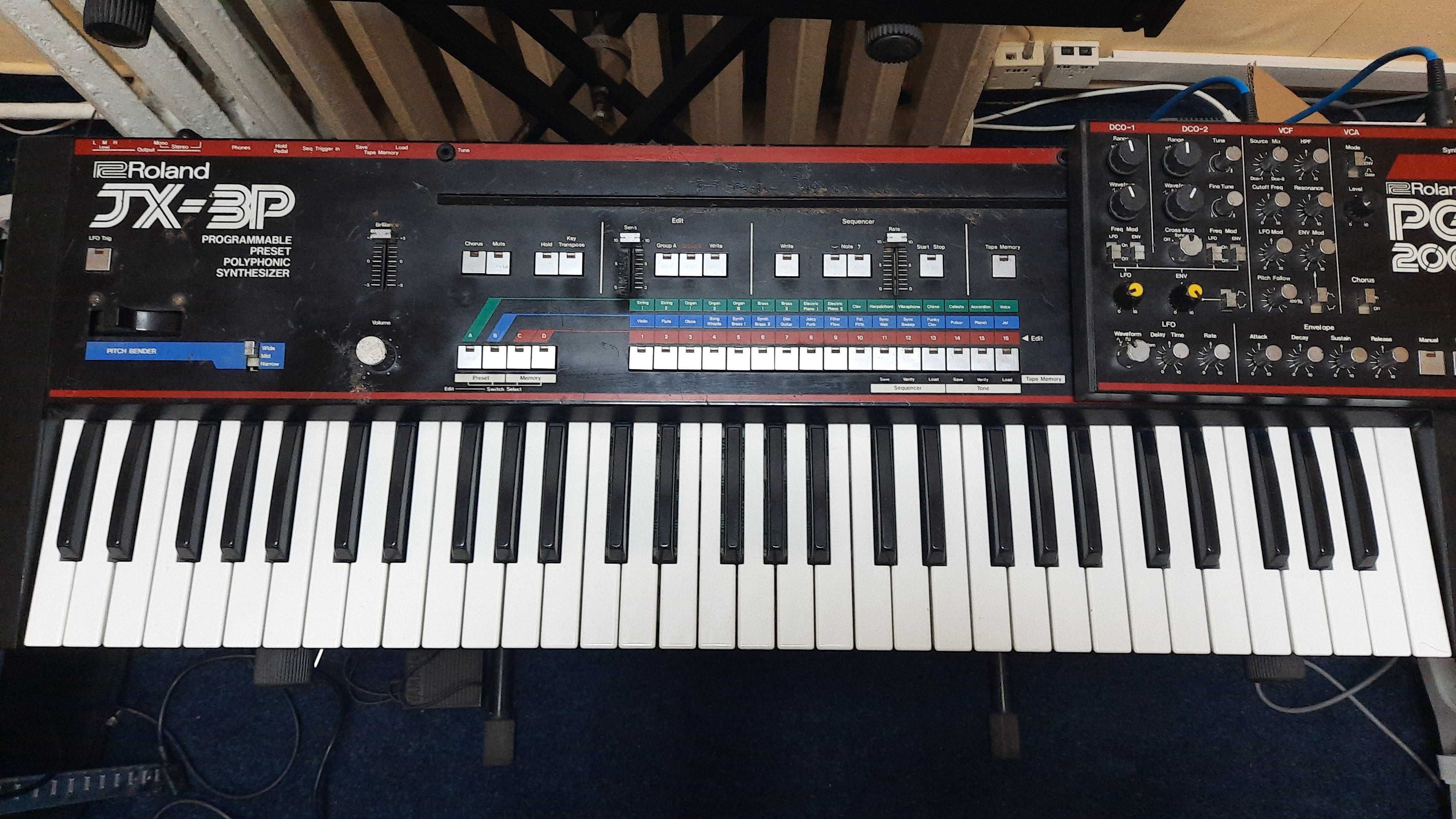 синтезатор roland jx-3p pg200 jx3p