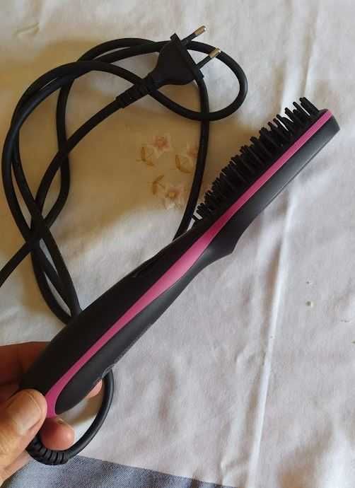Escova alisadora cabelo Rowenta