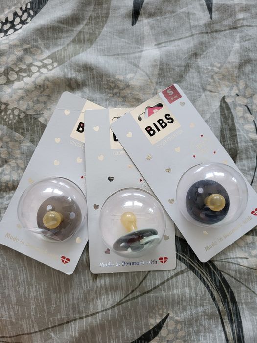 Bibs night smoczek uspokajający kauczukowy 0-6m 3szt