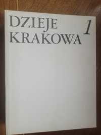 Jerzy Wyrozumski Dzieje Krakowa Tom 1 (do schyłku wieków śr.) 1992 WLK