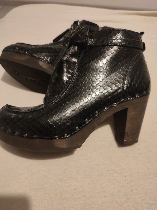 Półbuty drewniany obcas marki soft clox rozmiar 39