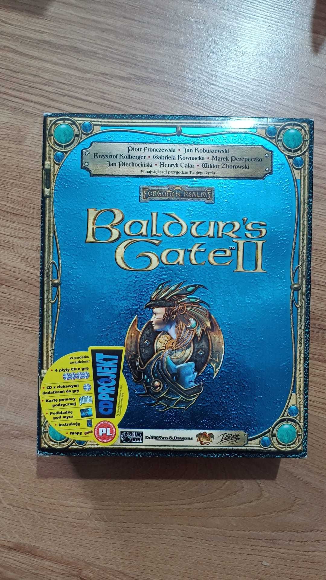 PC box Baldurs gate 2 PL premierowe wydanie