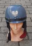 Milicja milicyjny orzeszek kask motocyklowy milicjant zomo ormo mo prl