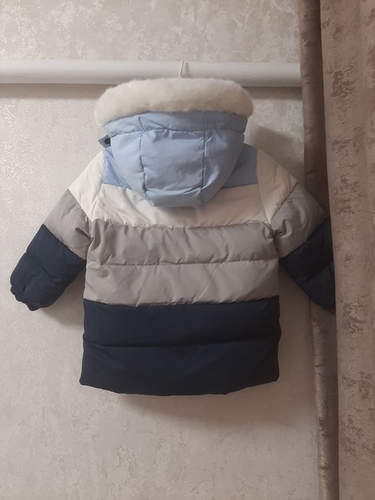 Дитячий зимовий пуховик,куртка Chicco з утепленням.Пух,перо 92 розмір