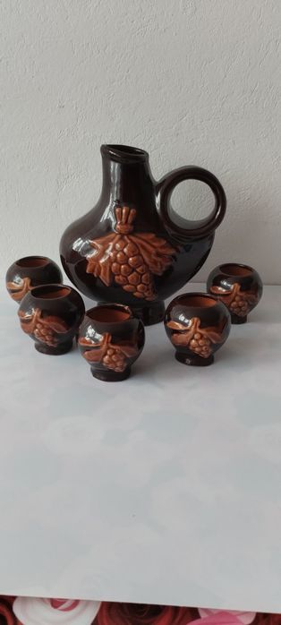 Zestaw do Wina PRL Stalowa Wola