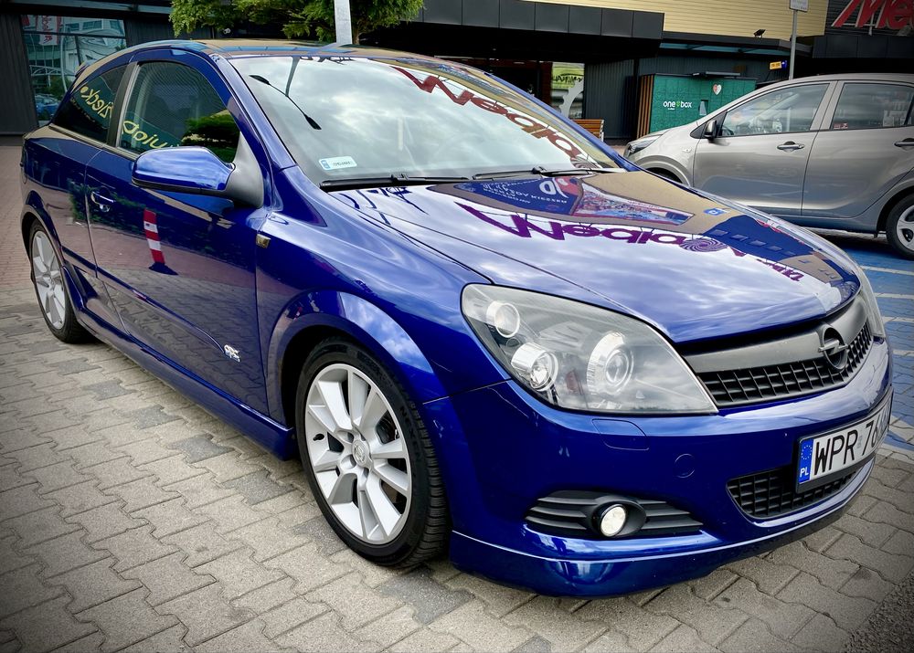 Opel Astra H GTC OPC 2.0 Turbo 200 KM, 2006, LPG, Skóra, Xenon, Sport,