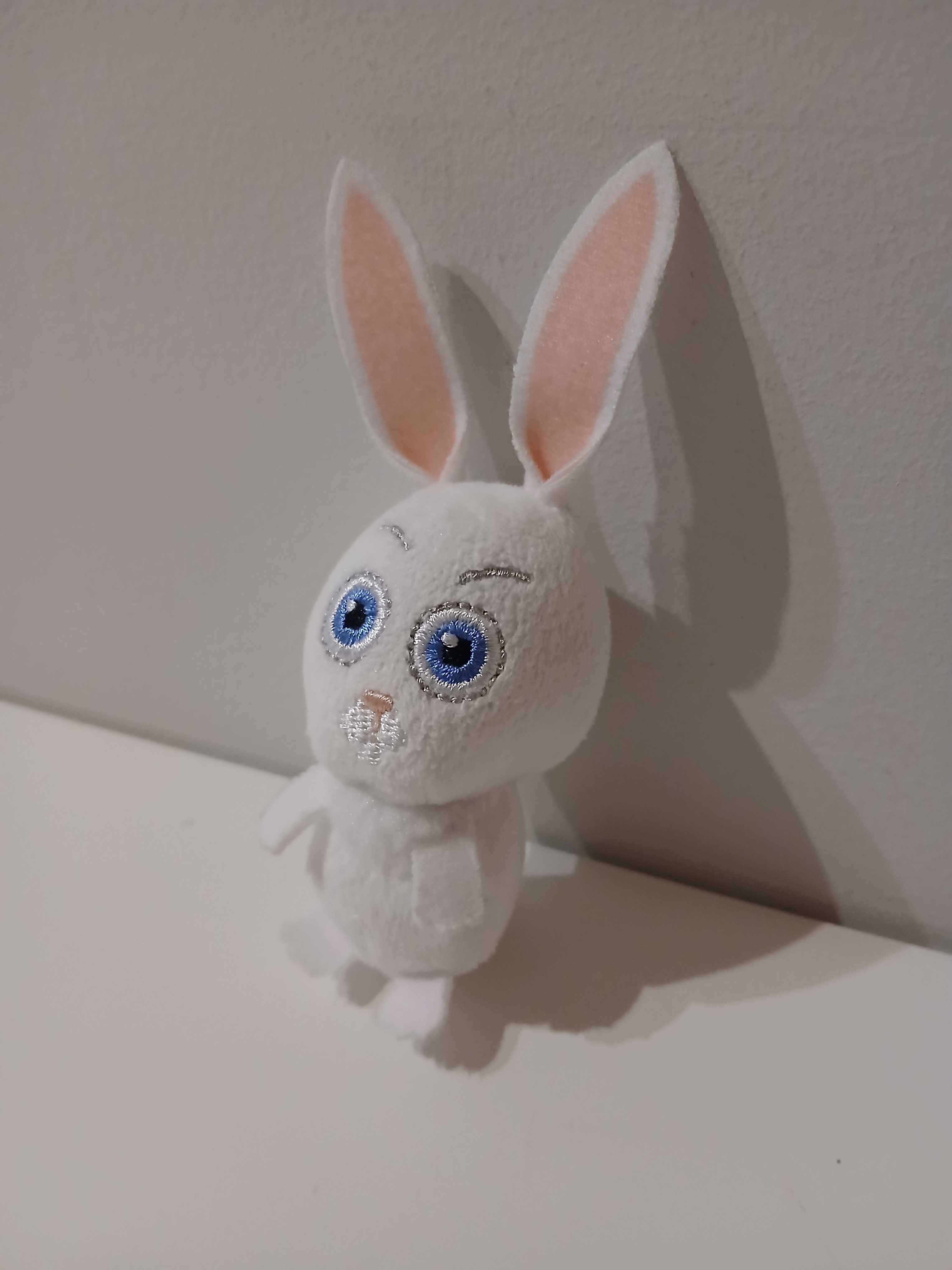 Porta-chaves peluche branco