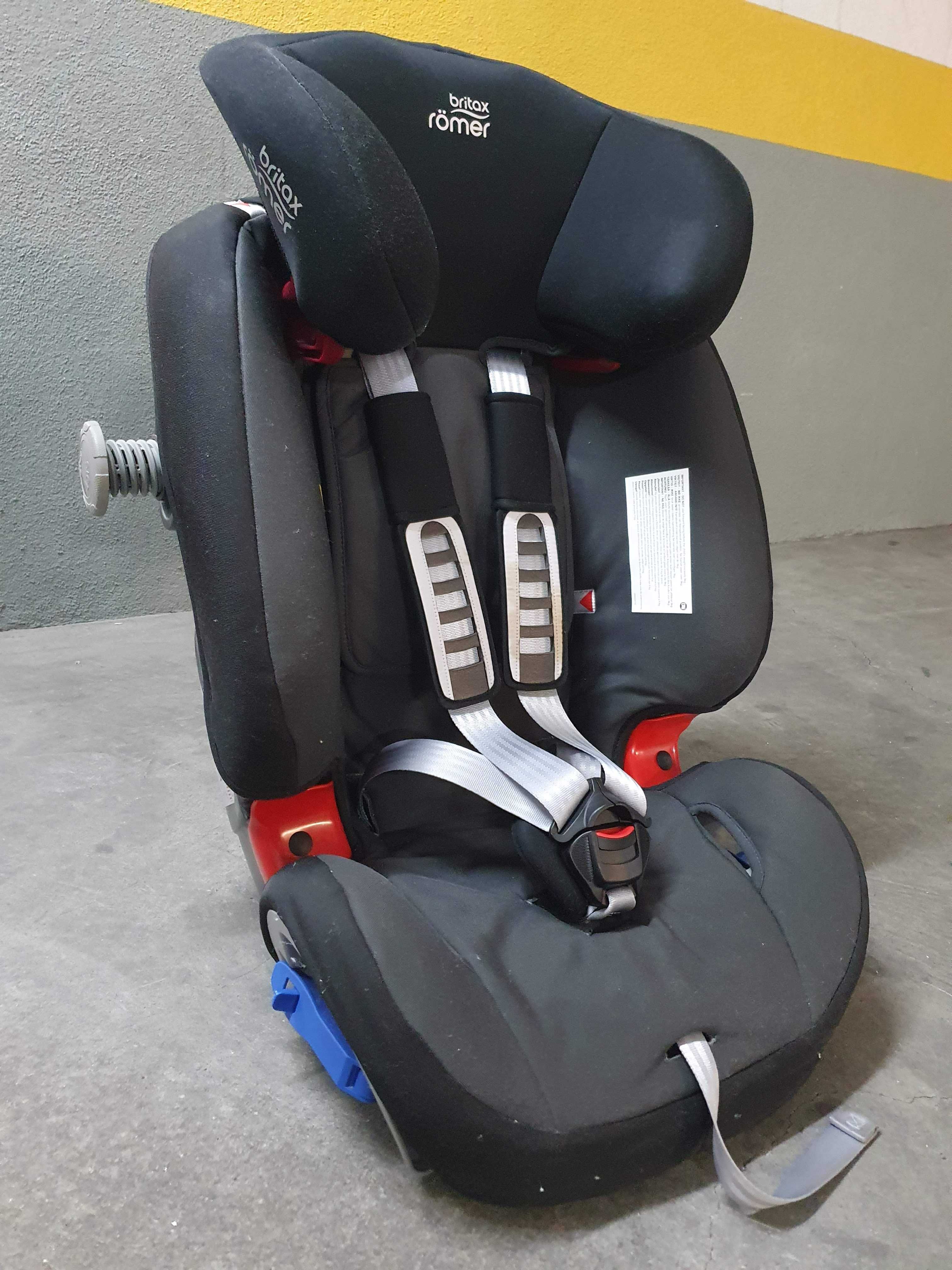 A mais segura cadeira auto Grupos 1/2 - 9 meses a 6 anos