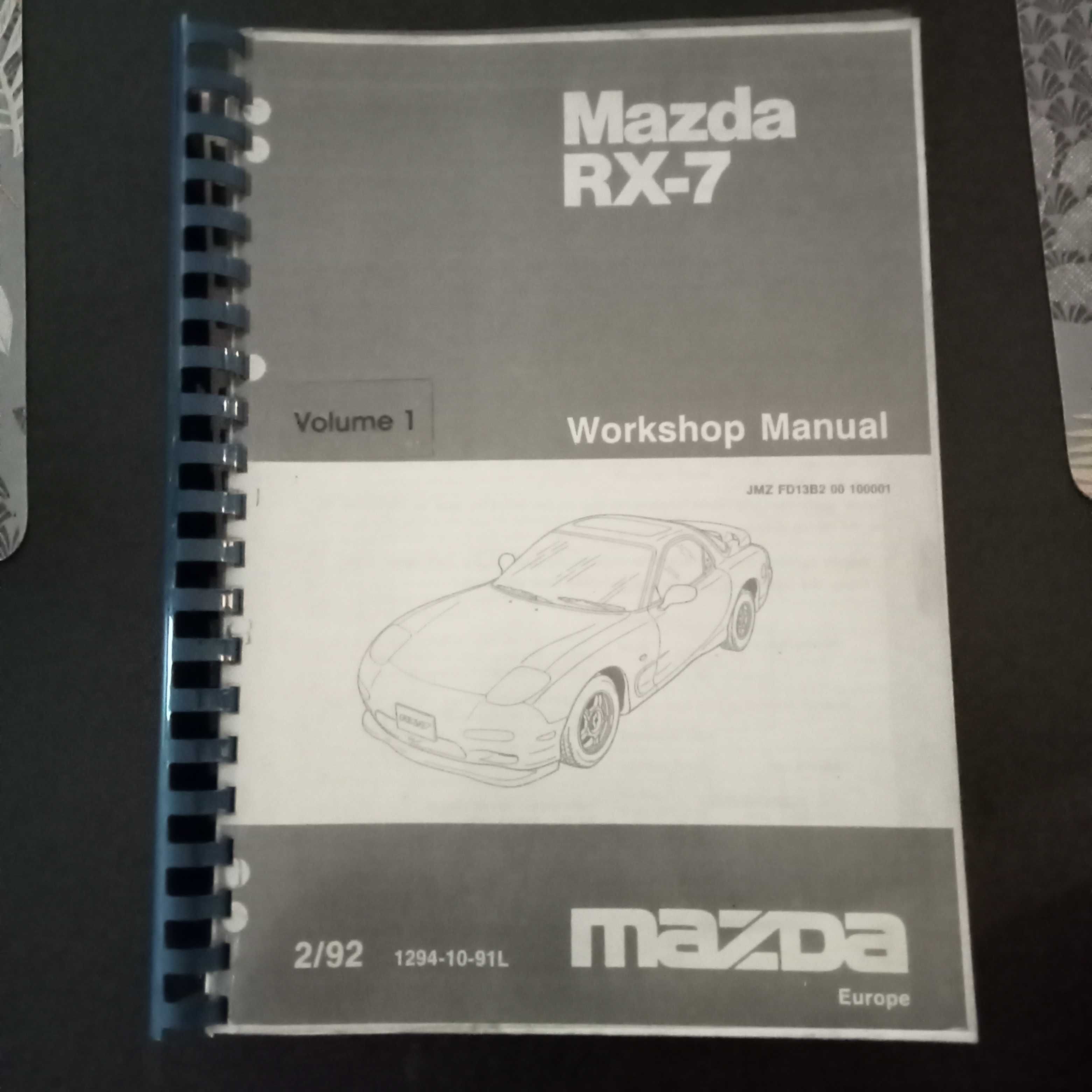 Manual oficina Mazda RX-7