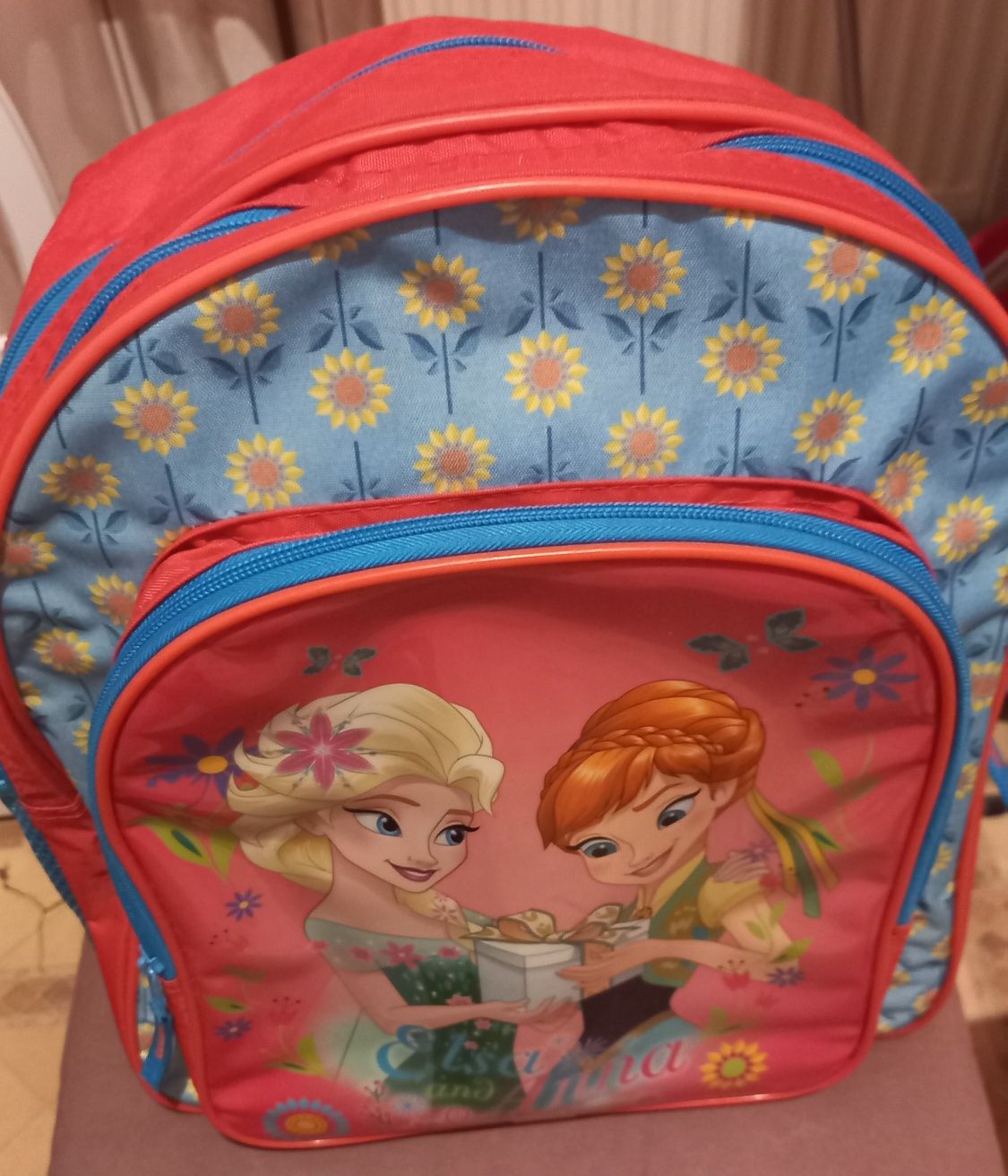 Plecak 3- komorowy z Elsa I Anna