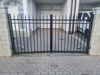 Kute Ogrodzenie - Metaloplastyka - przęsło - Brama wjazdowa Bramka