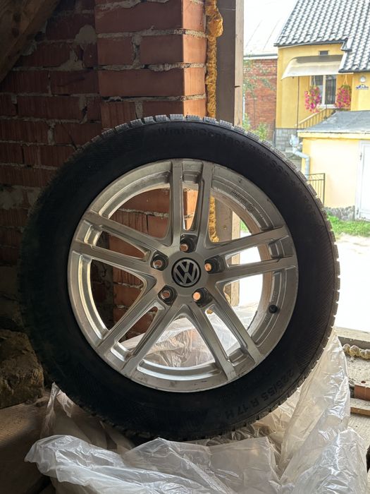 Зимові колеса в зборі. Зимові R17 volkswagen. 5 * 112