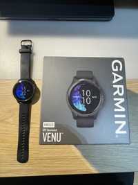 Smartwatch GARMIN Venu Czarny z szarymi detalami