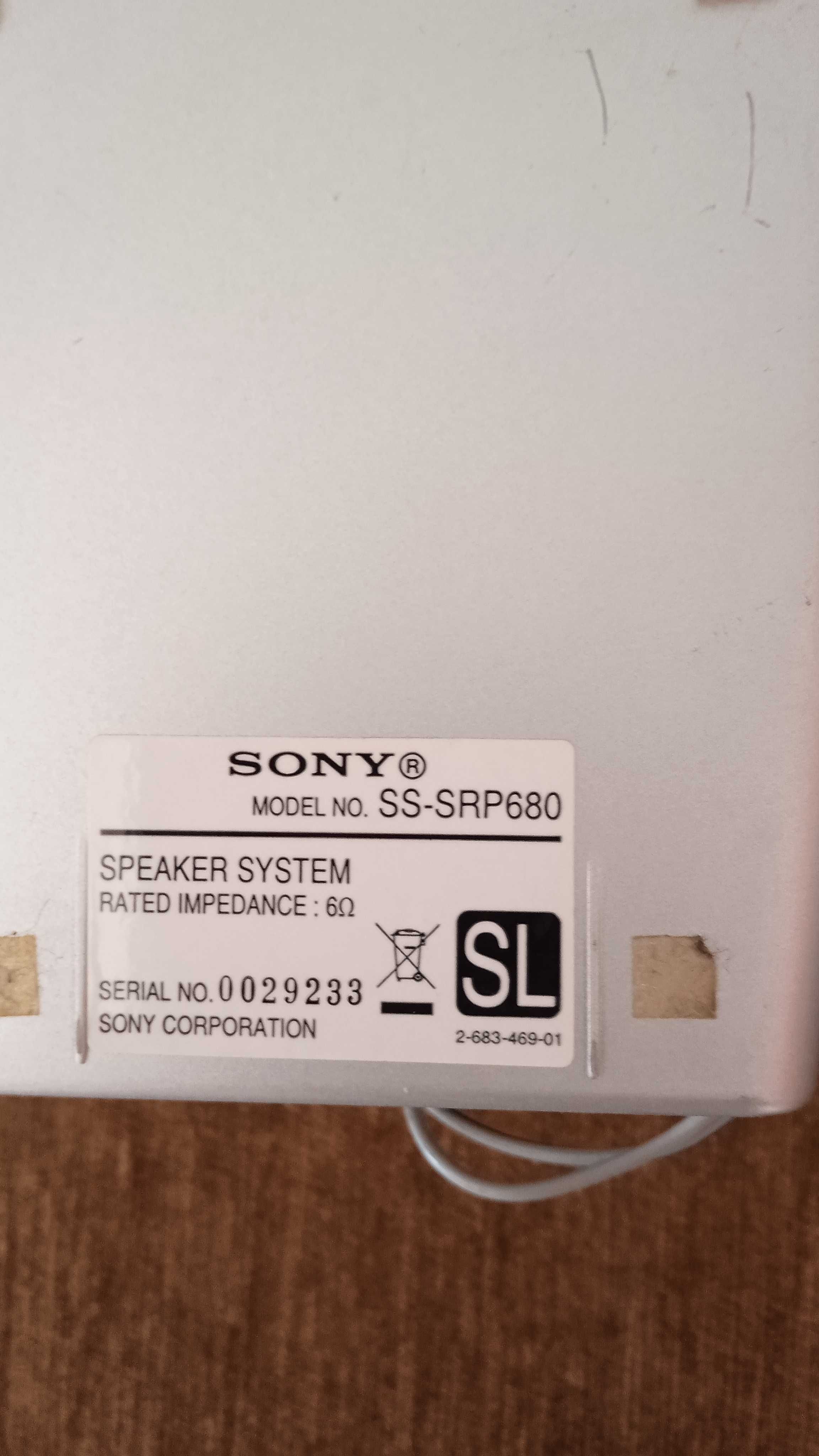 Głośniki Sony w dobrym stanie