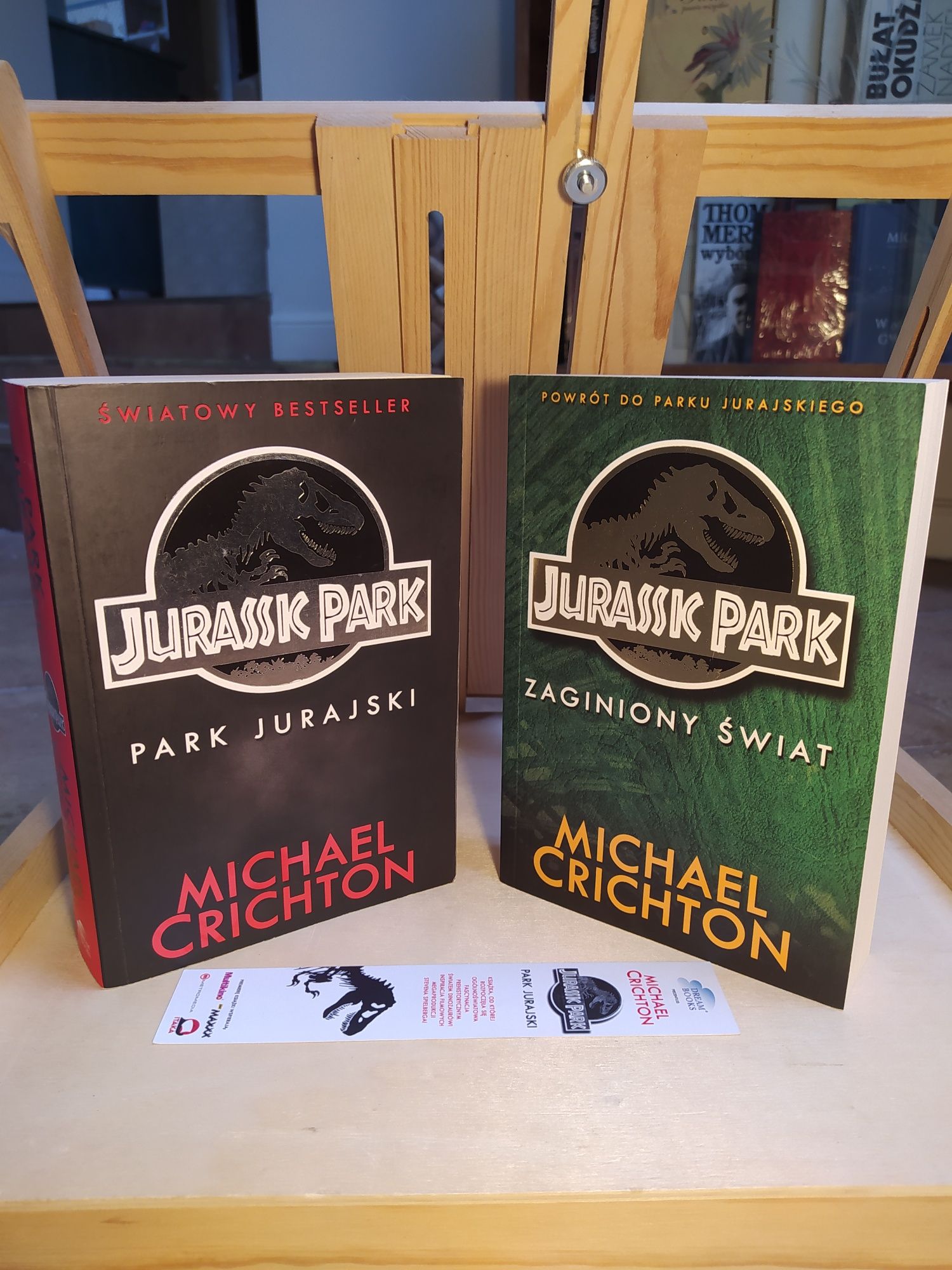 Park Jurajski, Zaginiony Świat. Michael Crichton (ładny zestaw)