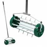 Aerator wertykulator ręczny do trawy trawnika walcowy obrotowy