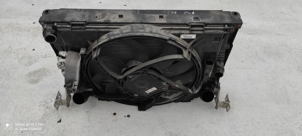 Komplet chłodnic z wentylatorem BMW f30 f31 f32 n20 n26 automat