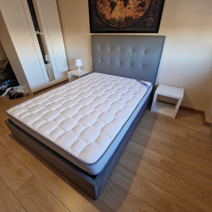 Camas de Casal Estofadas de Luxo 199€ Disp. em Várias Cores! 190x140m!