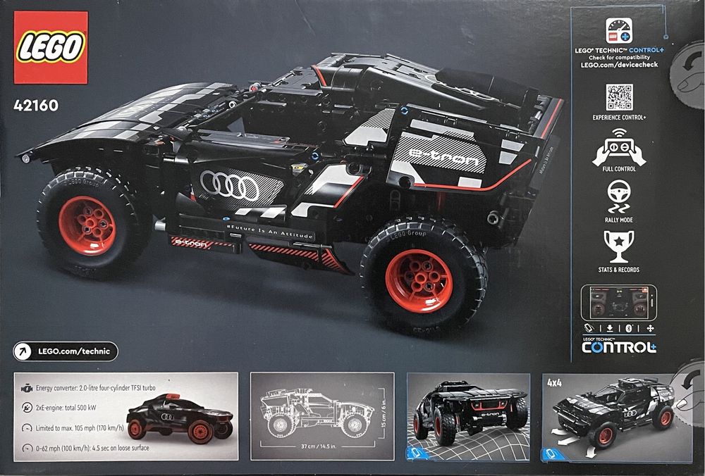 Конструктор LEGO Technic Лего Автомобіль Audi RS Q e-tron Ауді Машинка