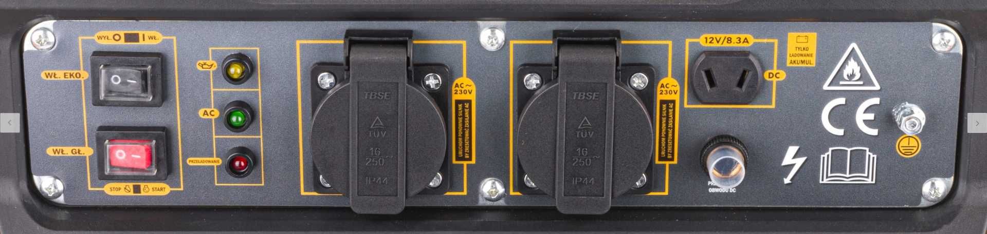 POWERMAT Agregat Prądotwórczy Generator Inwertorowy3500w PM-AGR-3500IM