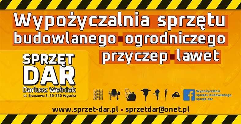 PRZYCZEPKA LAWETA/przyczepki dłuzyca SPRZĘT-DAR wynajem wypożyczalnia