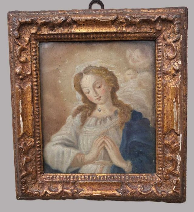 Óleo sobre cobre. 
Período 1750-90