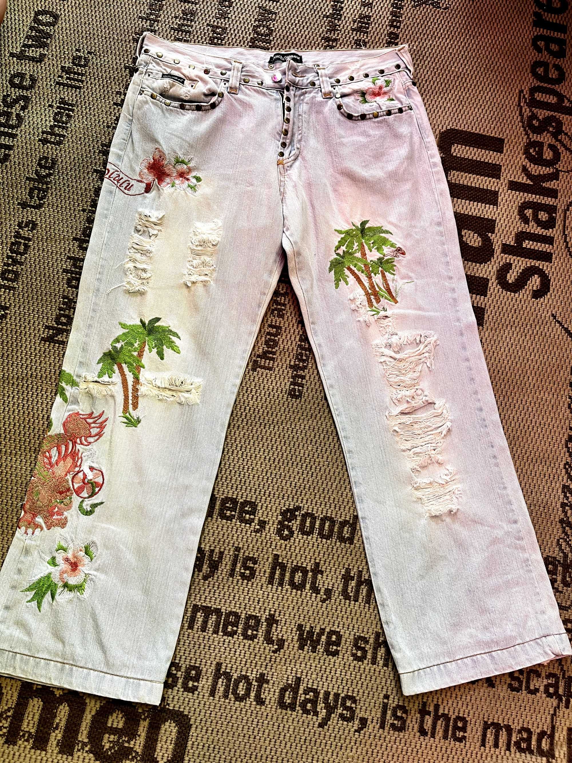 Вінтажні джинси Dolce & Gabbana Honolulu Jeans 2005 рік