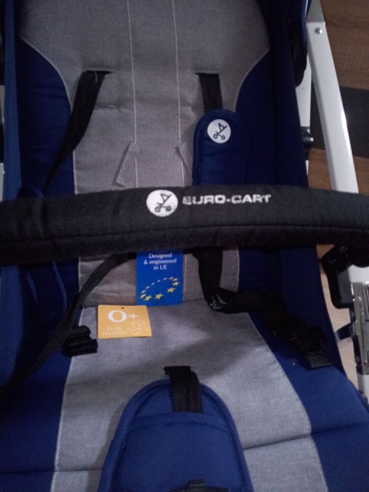 Wózek dziecięcy Euro-Cart Volt granatowy