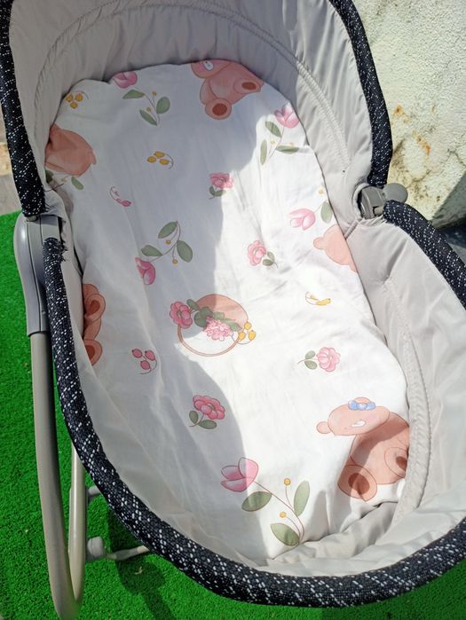 Espreguiçadeira 3 em 1 Baloiço, Next to me ou Brinquedos estimulação