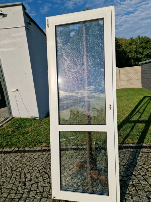 Okno 84x230_85x250 drzwi balkonowe pcv z demontażu duży wybór