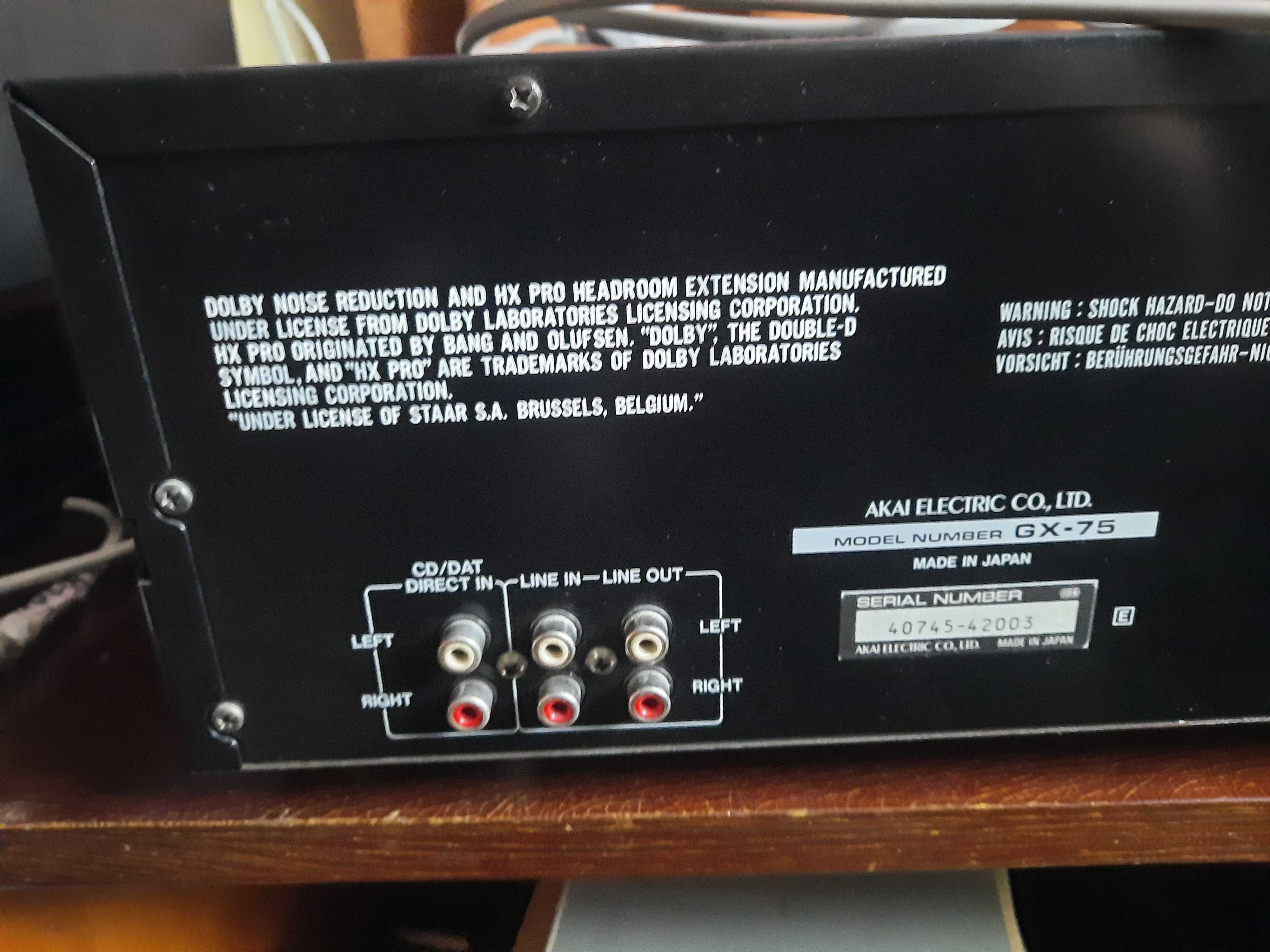 Magnetofon Akai gx 75