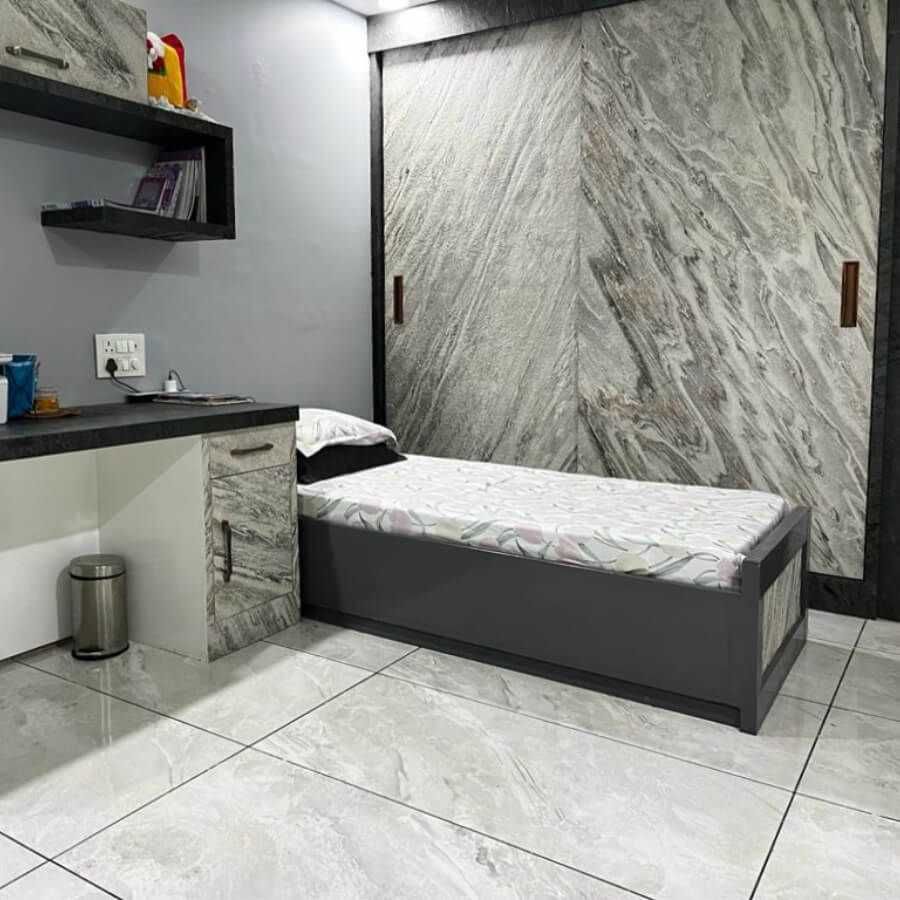 Fornir Kamienny White Marble