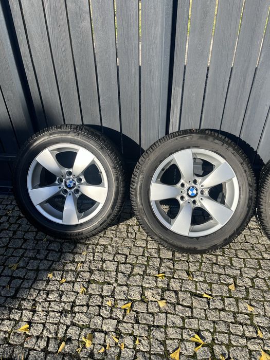 Felgi 17 BMW E60 z oponami Dunlop Zima