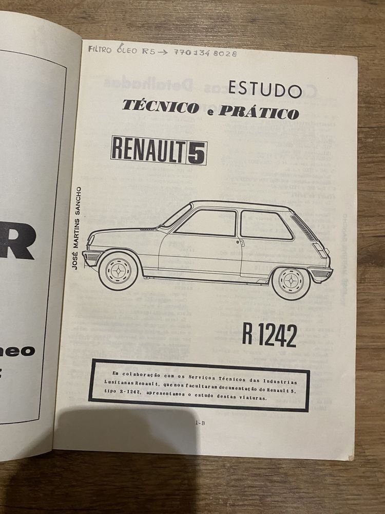 Revista Técnica Automóvel n. 115 junho 1974 - Renault 5 TL