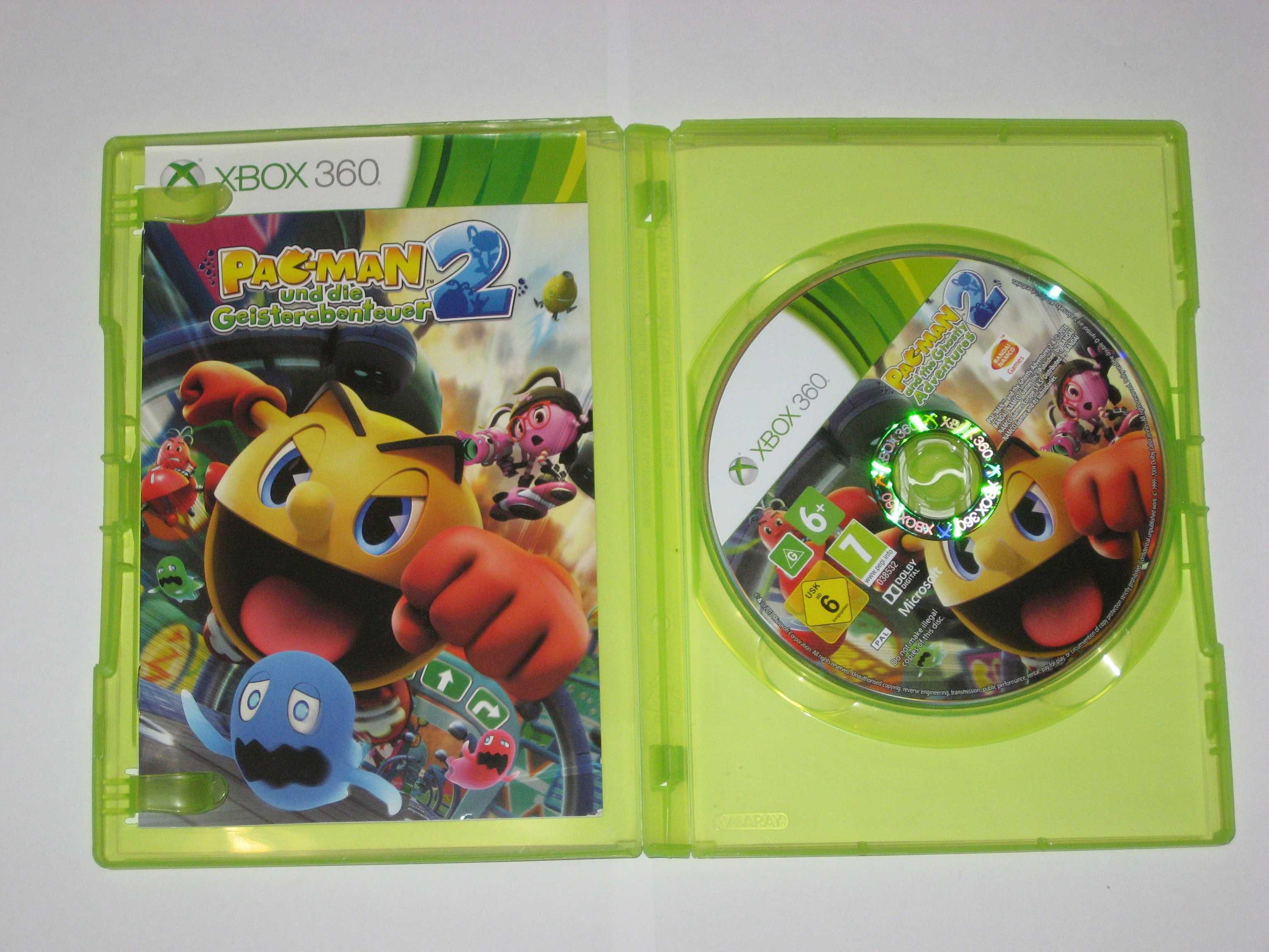 Pac-Man and the Ghostly Adventures 2 XBOX 360 BDB! PAC MAN !!