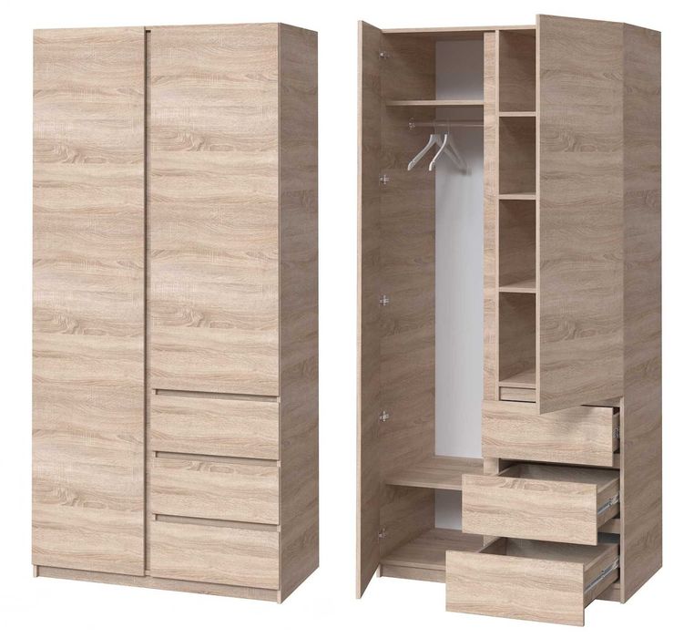 Акція Нова шафа зі складу різні кольори телескопічні направляючі білій