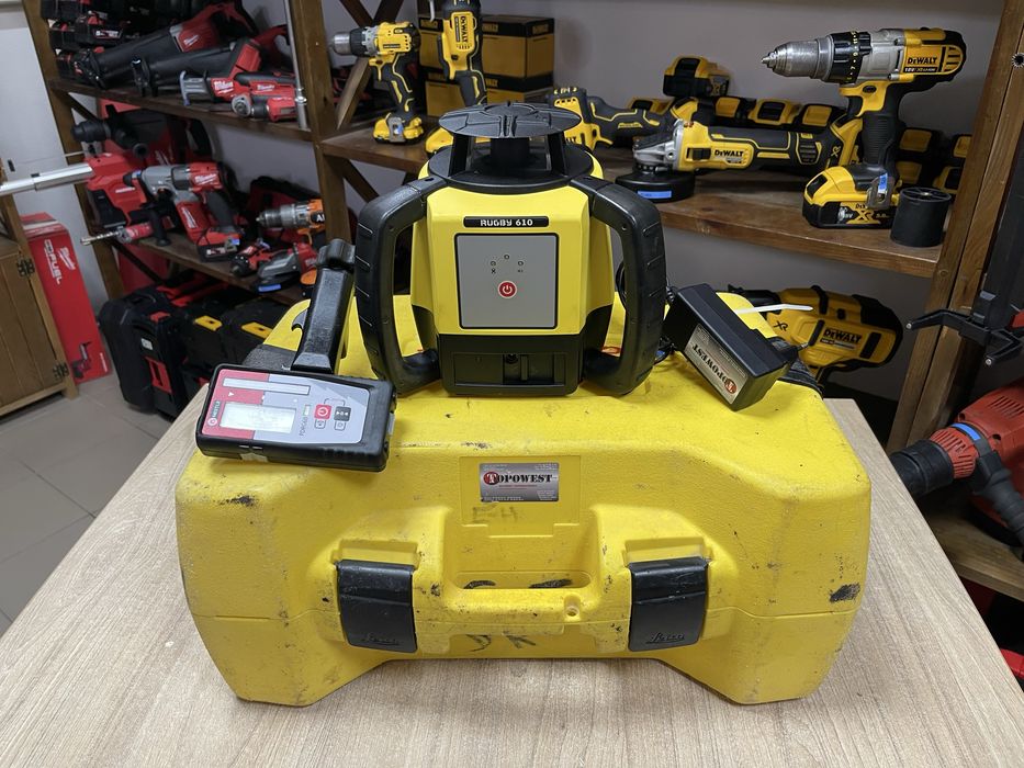 Leica Rugby 610 / ротаційний лазерний рівень Лейка