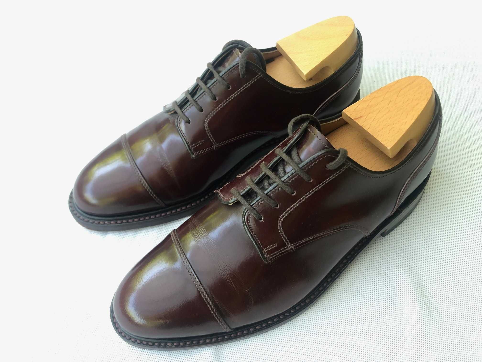 Полностью кожаные дерби от Loake (Англия),состояние!